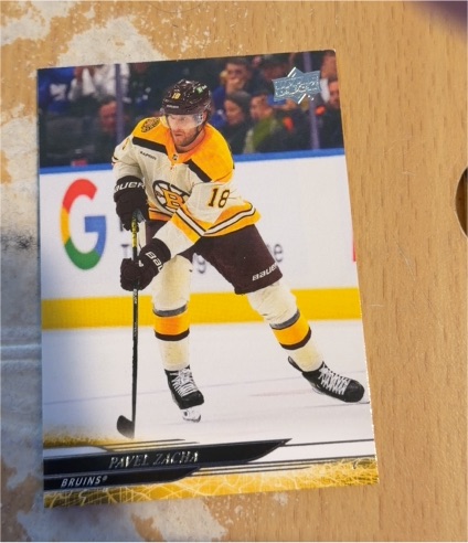 2024-25 Upper Deck #21 Pavel Zacha — front