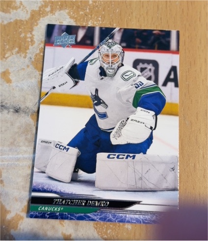 2024-25 Upper Deck Series 1 #177 Thatcher Demko — front