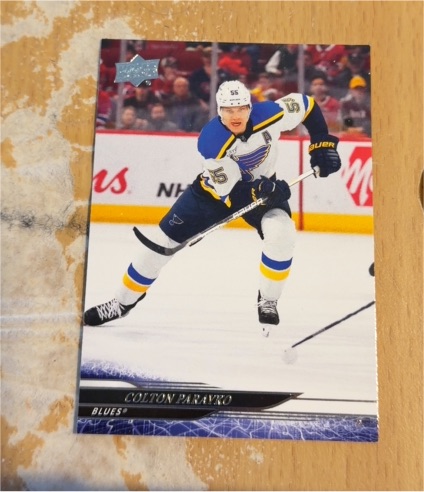 2024-25 Upper Deck Series 1 #162 Colton Parayko — front