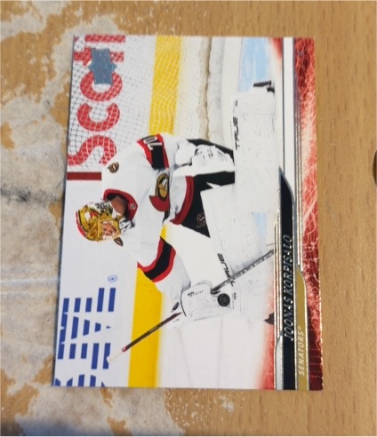 2024-25 Upper Deck #130 Joonas Korpisalo — front