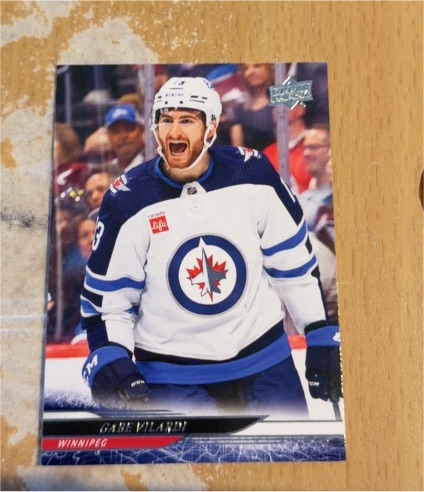 2024-25 Upper Deck Series 1 #195 Gabe Vilardi — front