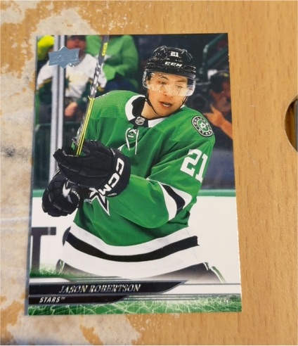2023-24 Upper Deck #62 Jason Robertson — front