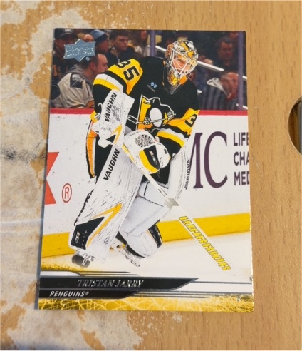 2024-25 Upper Deck #145 Tristan Jarry — front