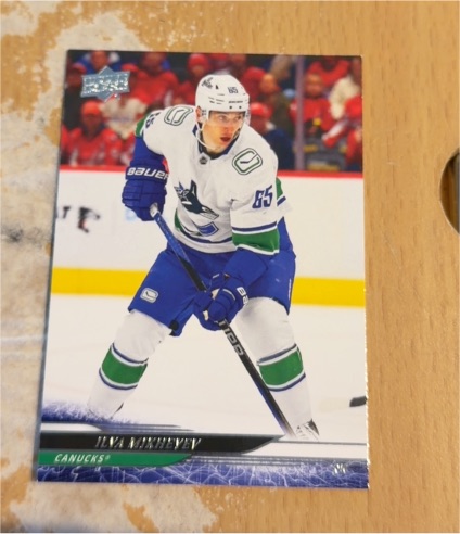 2024-25 Upper Deck Series 1 #179 Ilya Mikheyev — front