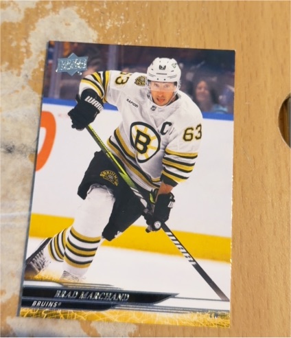2024-25 Upper Deck Series 1 #15 Brad Marchand — front