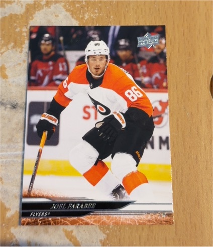 2024-25 Upper Deck #136 Joel Farabee — front