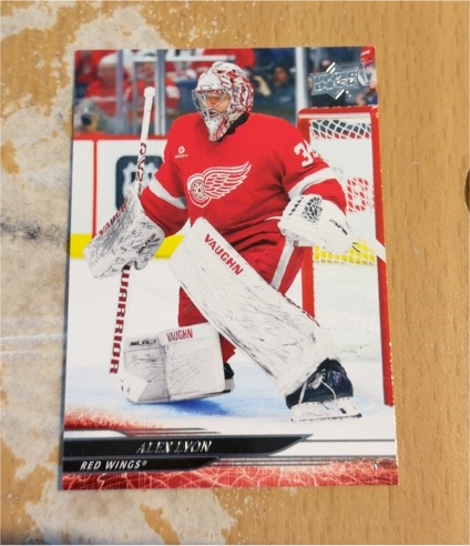 2024-25 Upper Deck #71 Alex Lyon — front