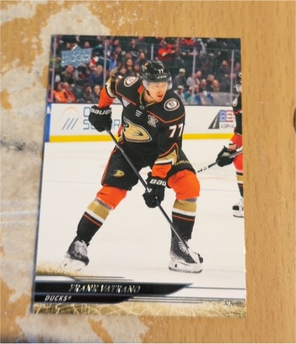 2024-25 Upper Deck #5 Frank Vatrano Anaheim Ducks — front
