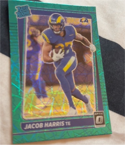 2021 Panini Donruss Optic #238 Jacob Harris — front