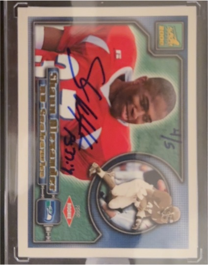 2000 Pacific Aurora #131 Shaun Alexander — front