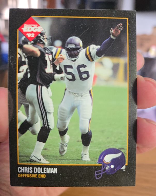 1992 Collector's Edge #98 Chris Doleman — front