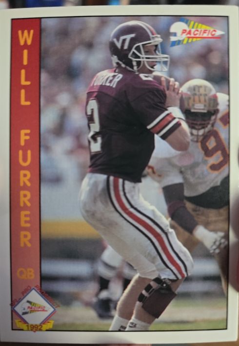 1992 Pacific #653 Will Furrer — front