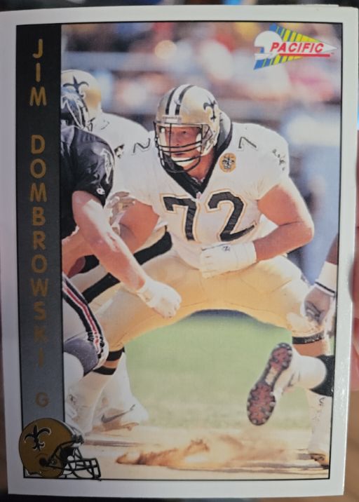 1992 Pacific #534 Jim Dombrowski — front