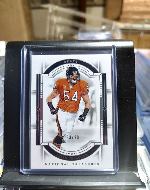 2025 Panini National Treasures #17 Brian Urlacher — front