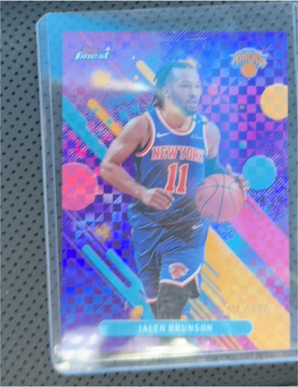 2025-26 Topps Finest #26 Jalen Brunson — front