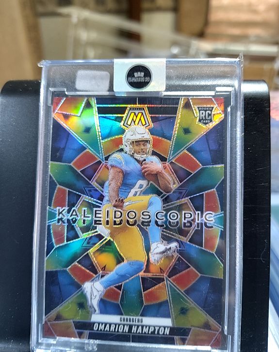 2025 Panini Mosaic #3 Omarion Hampton Kaleidoscopic — front