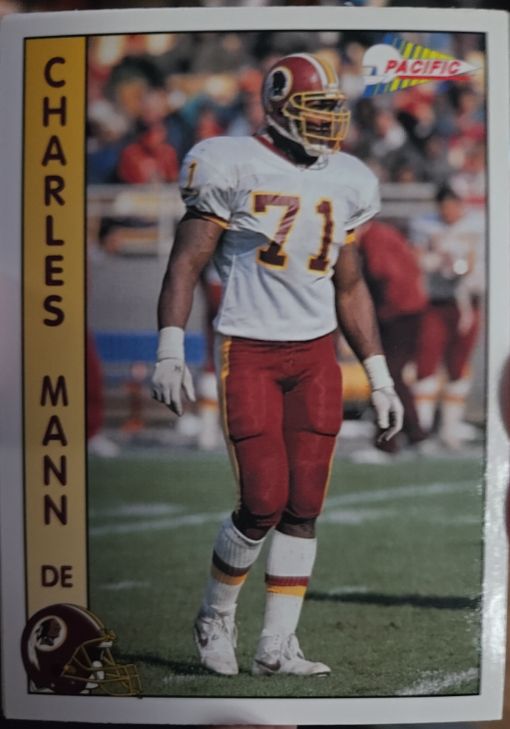 1992 Pacific #645 Charles Mann — front