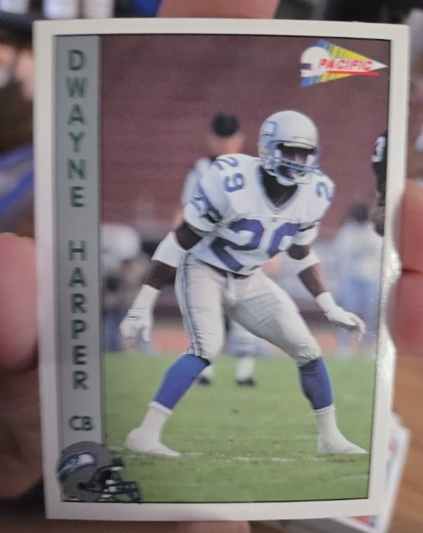 1992 Pacific #621 Dwayne Harper — front