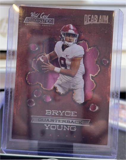 2021 Wild Card Alumination NIL Collegiate Edition - Dead Aim #ANDA-3 Bryce Young — front