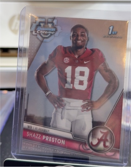 2023 Bowman Chrome University #59 Shazz Preston — front