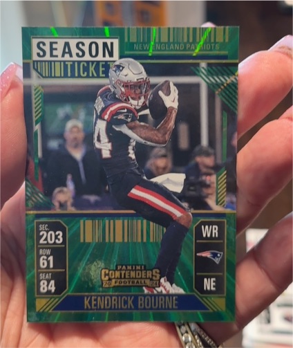 2024 Panini Contenders Season Ticket #69 Kendrick Bourne — front
