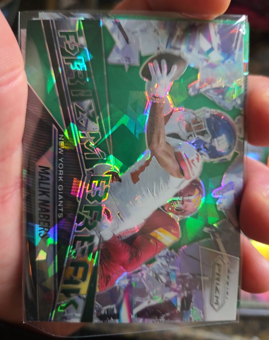 2025 Panini Prizm #5 Malik Nabers — front