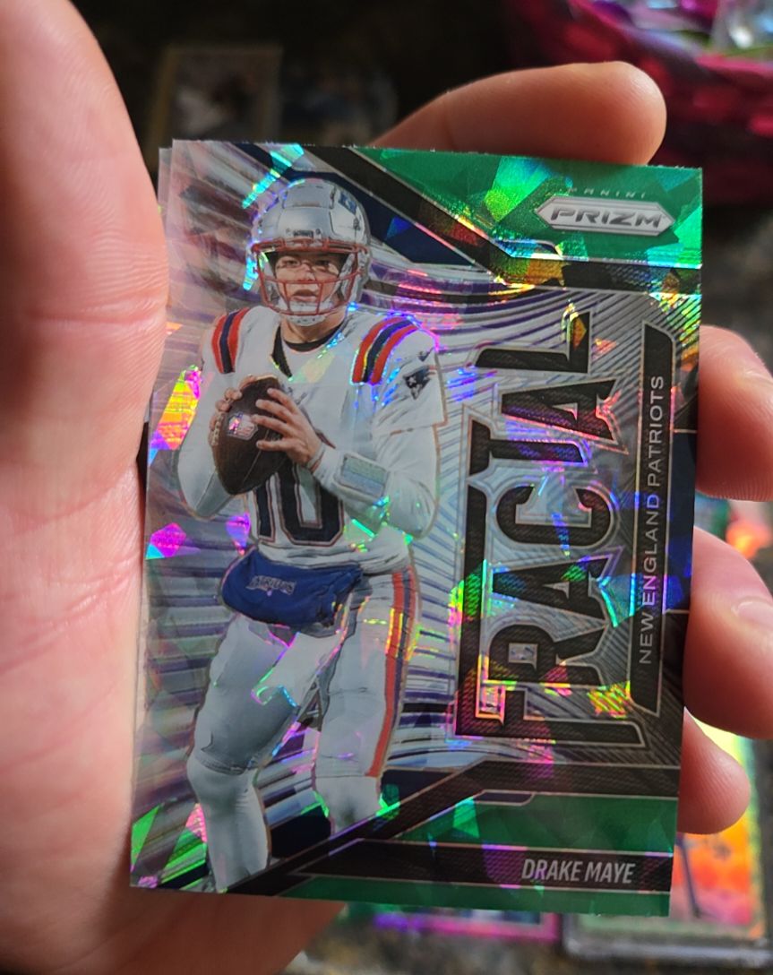 2025 Panini Prizm #7 Drake Maye — front