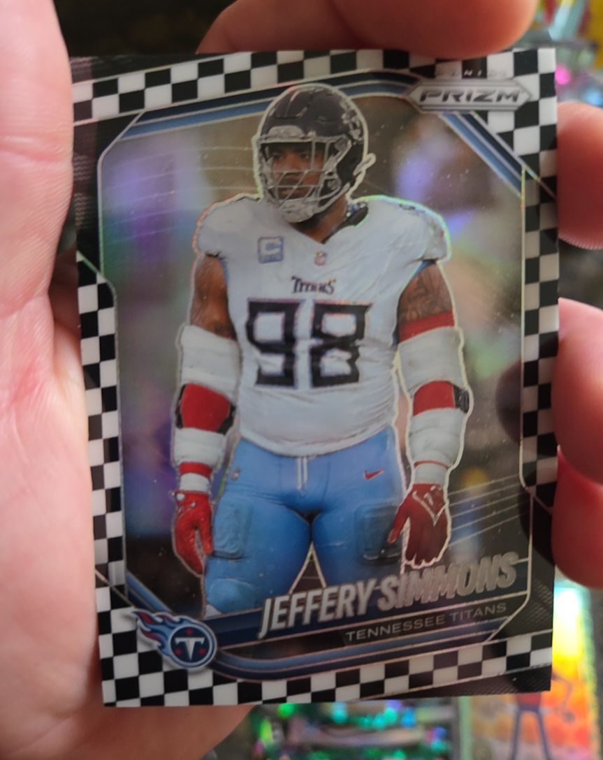 2025 Panini Prizm #268 Jeffery Simmons — front