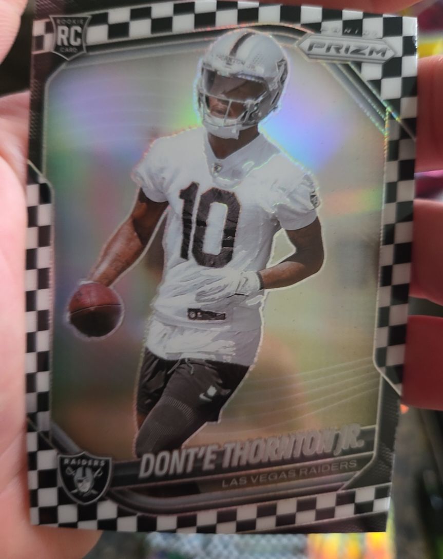 2025 Panini Prizm #369 Dont'e Thornton Jr. — front