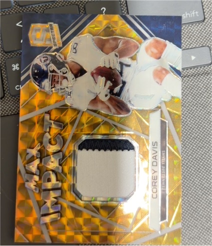 2019 Panini Spectra Max Impact #MI-15 Corey Davis — front