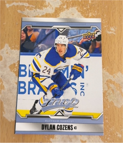 2024-25 Upper Deck MVP #84 Dylan Cozens — front