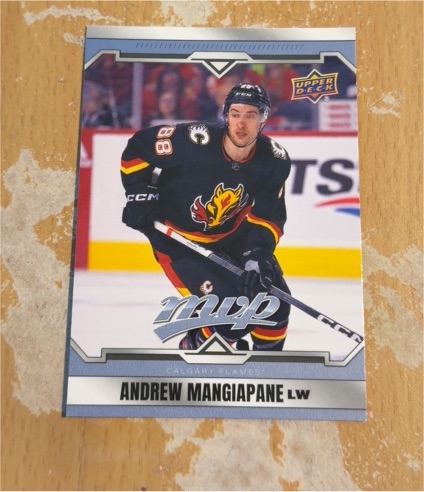 2024-25 Upper Deck MVP #163 Andrew Mangiapane — front
