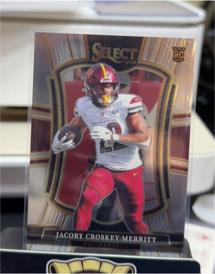2025 Panini Select Premier Level #188 Jacory Croskey-Merritt — front