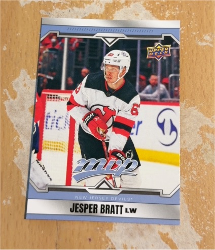 2024-25 Upper Deck MVP #85 Jesper Bratt — front