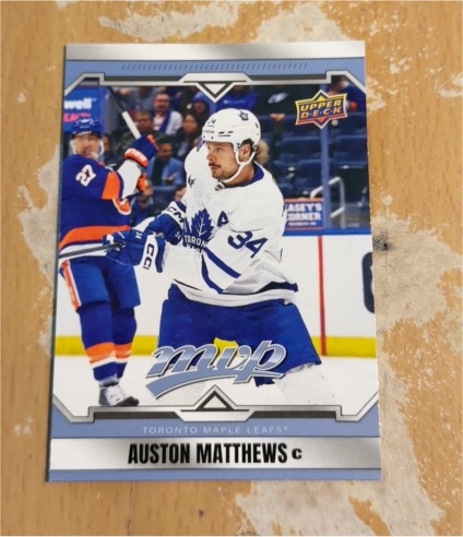 2024-25 Upper Deck MVP #22 Auston Matthews — front