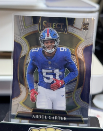 2025 Panini Select #95 Abdul Carter — front