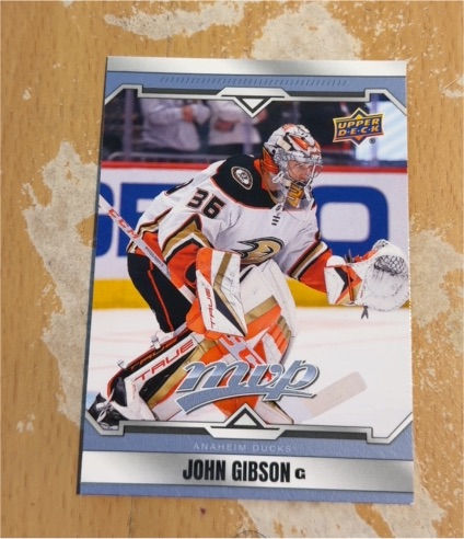 2024-25 Upper Deck MVP #191 John Gibson — front