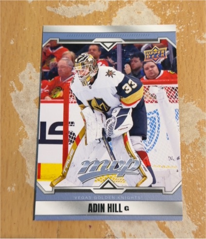 2024-25 Upper Deck MVP #159 Adin Hill — front
