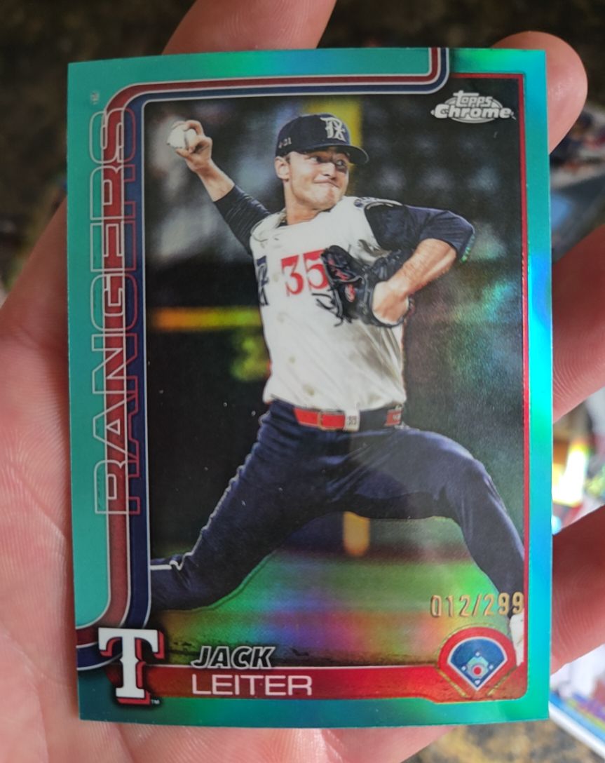 2025 Topps Chrome Update #USC42 Jack Leiter — front