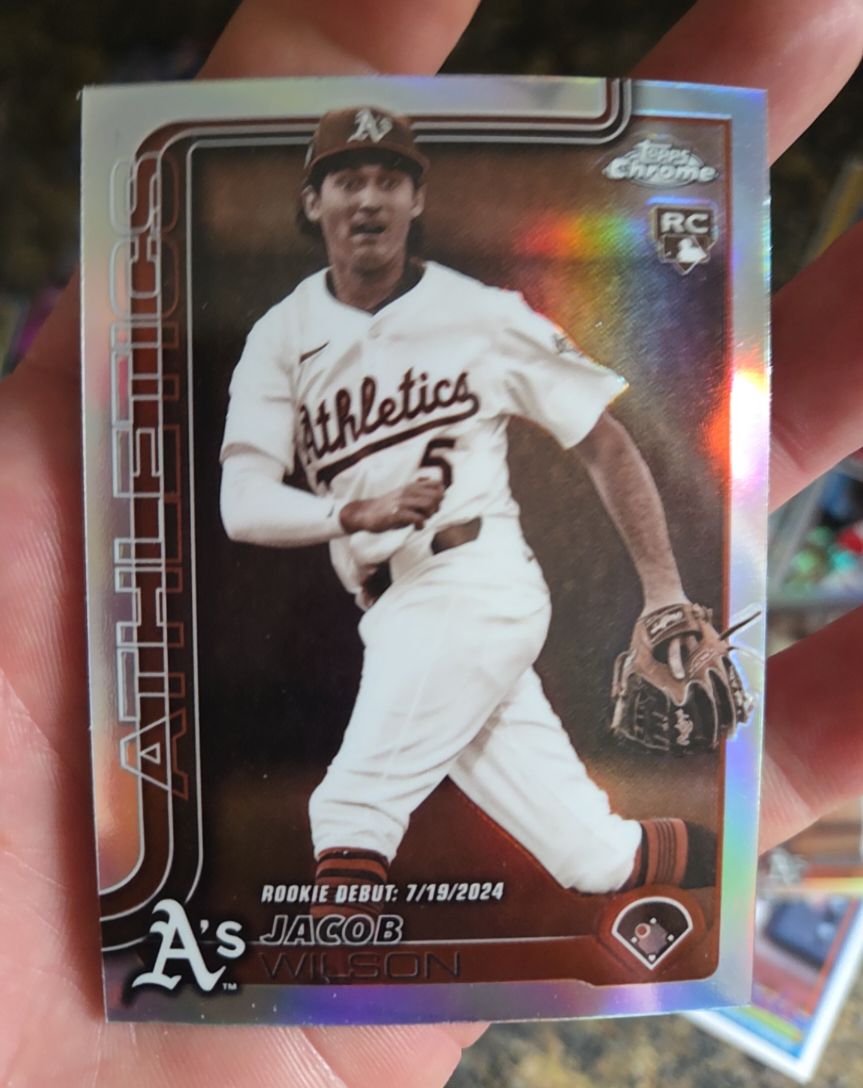 2025 Topps Chrome #96 Jacob Wilson — front
