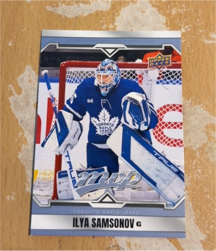 2024-25 Upper Deck MVP #189 Ilya Samsonov — front
