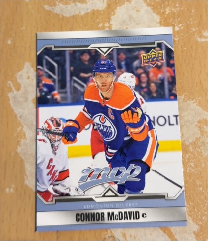 2024-25 Upper Deck MVP #97 Connor McDavid — front