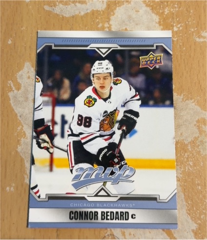 2024-25 Upper Deck MVP #98 Connor Bedard — front