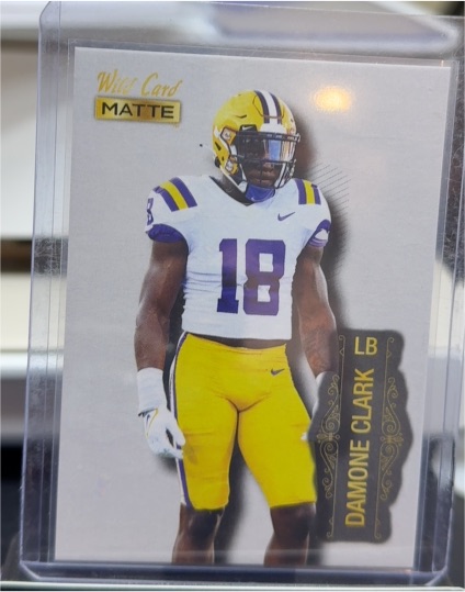 2022 Wild Card Matte #MB-26 Damone Clark — front