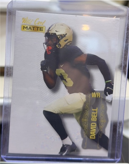 2022 Wild Card Matte #MB-30 David Bell — front