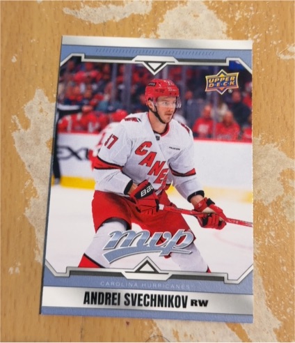 2024-25 Upper Deck MVP #115 Andrei Svechnikov — front