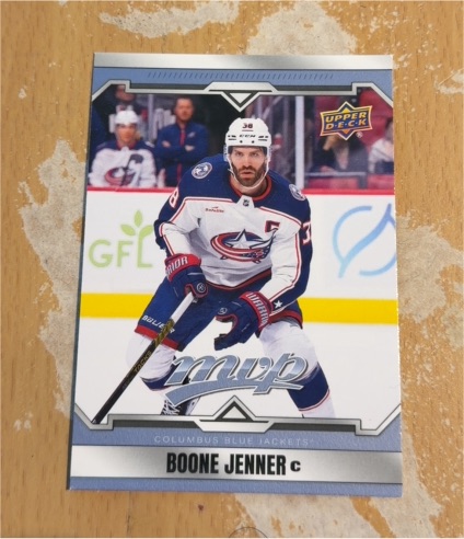 2024-25 Upper Deck MVP #194 Boone Jenner — front