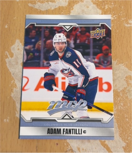 2024-25 Upper Deck MVP #103 Adam Fantilli — front