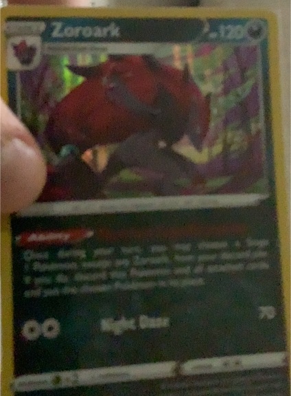 2021 Pokémon TCG Evolving Skies #103 Zoroark — front
