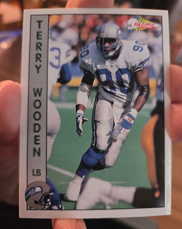 1991 Pacific #491 Terry Wooden — front